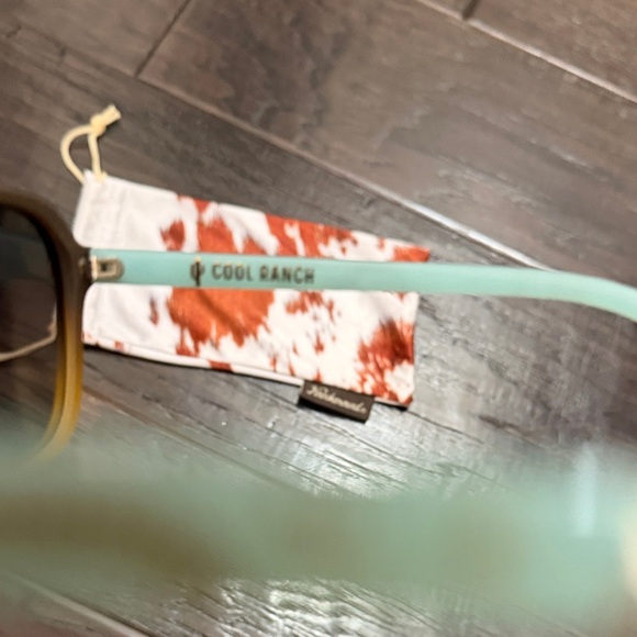 Knockaround Cool Ranch Polarized Women's Sunglasses - Brown and Gold - Picture 3 of 11